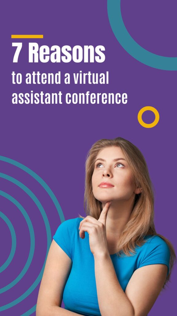 7 Reasons to attend a virtual assistant conference Pinterest